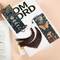 3Pcs Mushroom Diamond Art Bookmarks – DIY Leather Tassel Bookmarks for Adults, Perfect for Christmas, New Year, Graduation, and Birthday Gifts